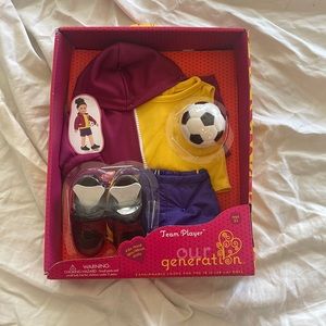 Our Generation Doll Team Player Outfit